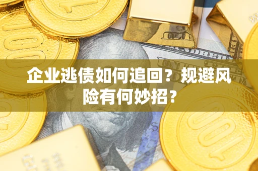 武汉企业逃债如何追回？规避风险有何妙招？