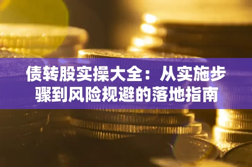 武汉债转股实操大全：从实施步骤到风险规避的落地指南