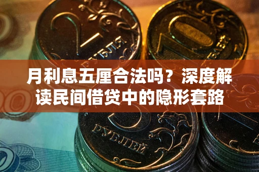 武汉月利息五厘合法吗？深度解读民间借贷中的隐形套路