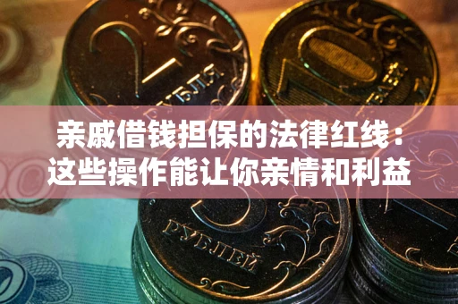 武汉亲戚借钱担保的法律红线：这些操作能让你亲情和利益两不误
