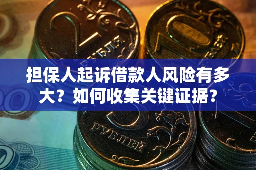 武汉担保人起诉借款人风险有多大？如何收集关键证据？