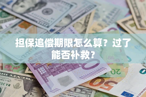 武汉担保追偿期限怎么算？过了能否补救？